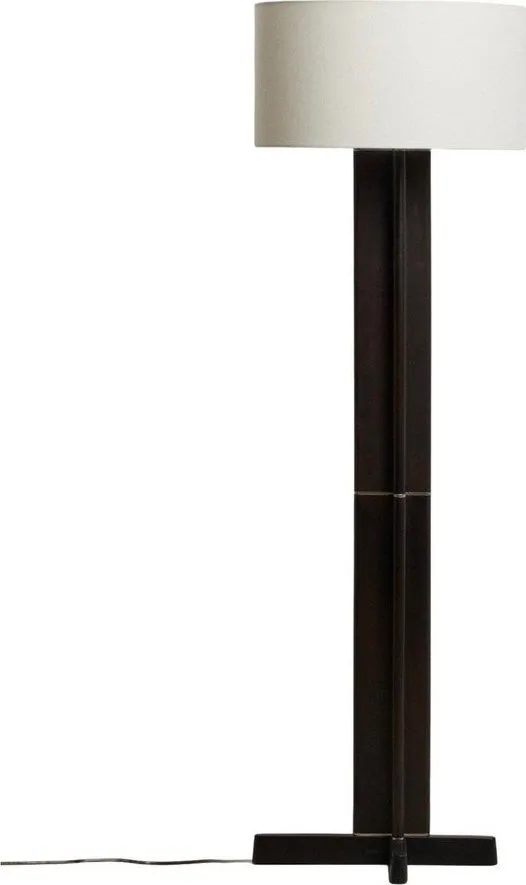 Stojací lampa s textilním stínidlem (výška) Niani – Kave Home