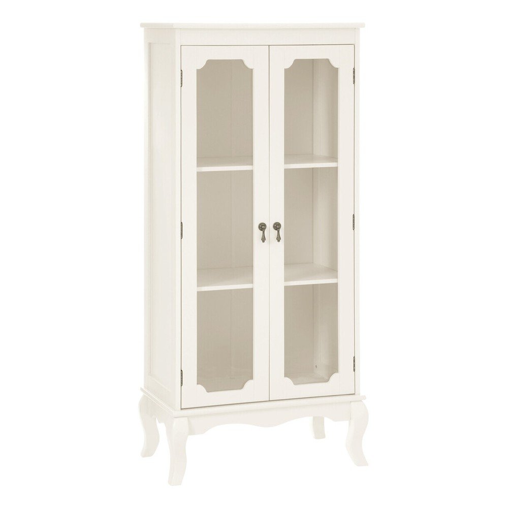 Bílá vitrína 58x131x32 cm Marcella – Premier Housewares Premier Housewares