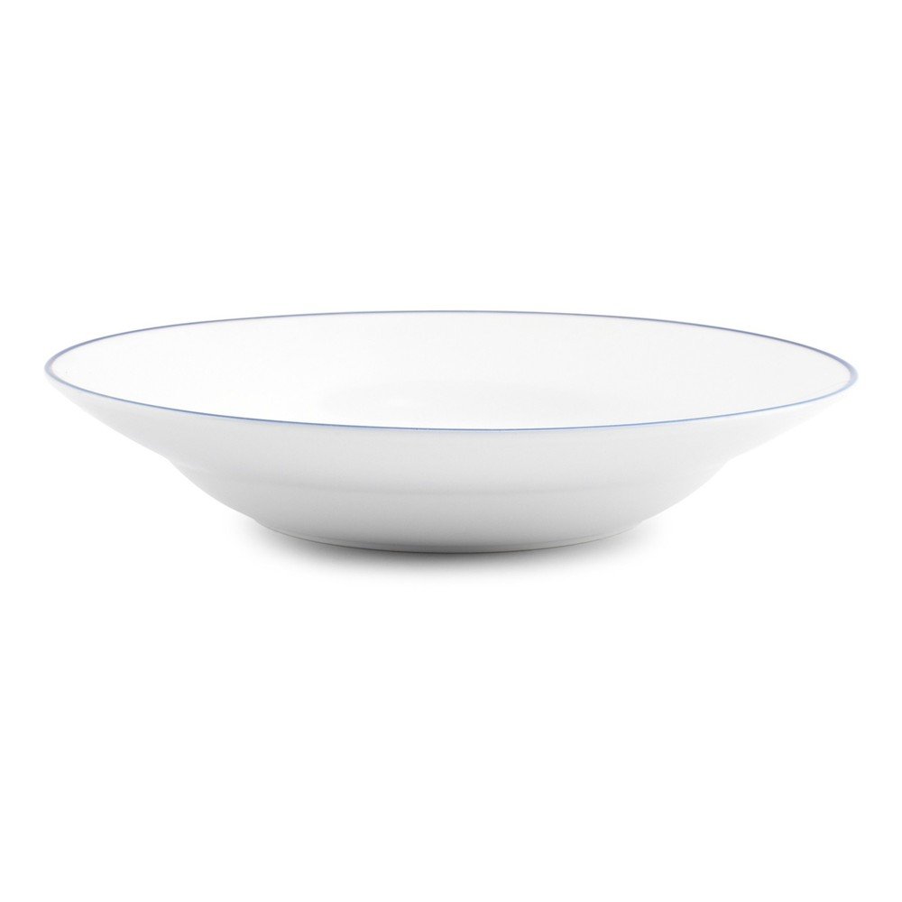 Bílý hluboký porcelánový talíř ø 23 cm Basic White – BonBistro BonBistro
