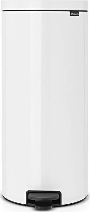Bílý nášlapný ocelový odpadkový koš 30 l NewIcon – Brabantia Brabantia