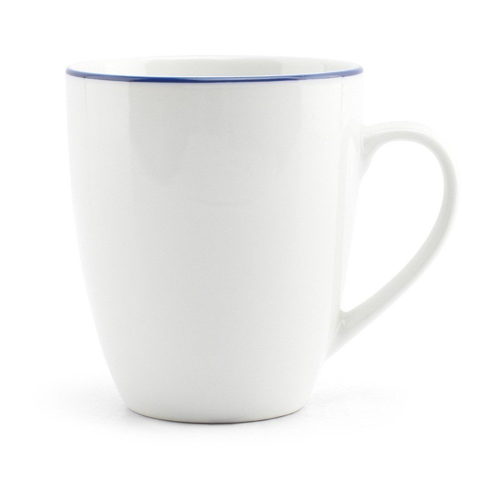 Bílý porcelánový hrnek 380 ml Basic White – BonBistro BonBistro