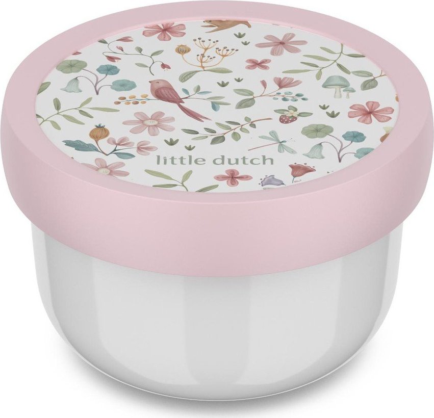 Bílý/růžový plastový dětský svačinový box Fairy Wonders by Little Dutch – Mepal Mepal