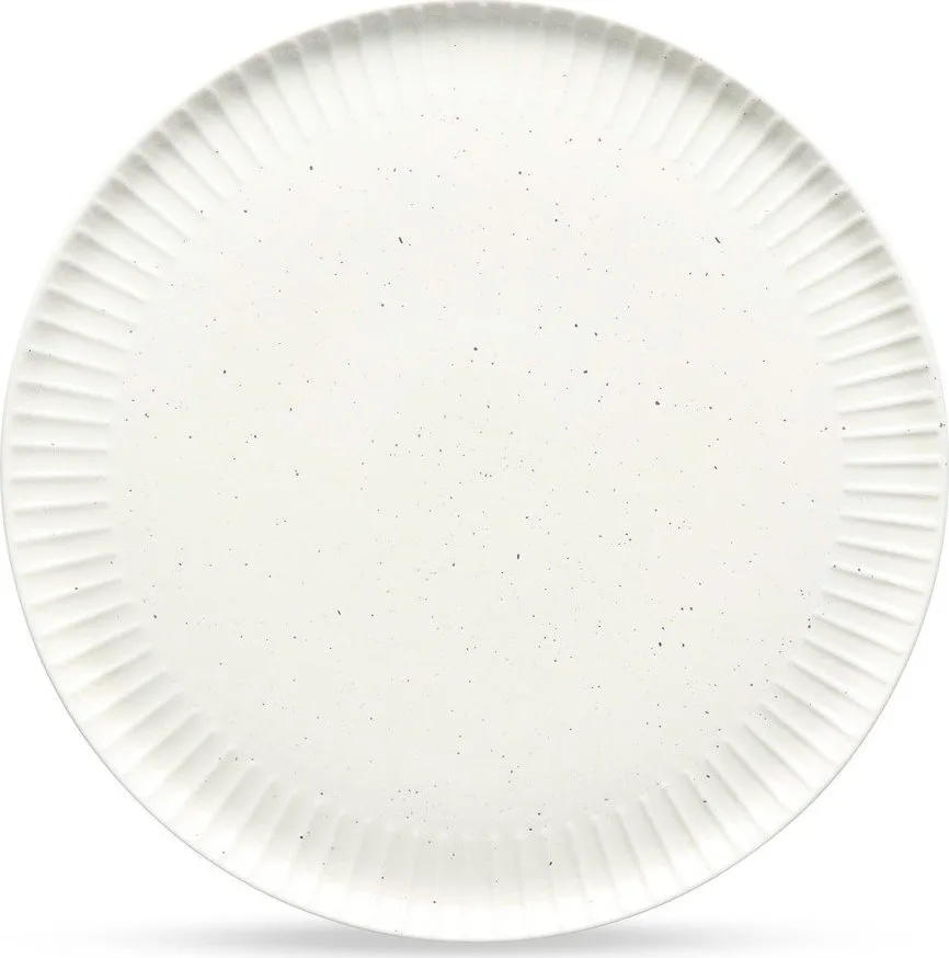 Bílý talíř ø 26,5 cm Ora Gloss – Salt&Pepper