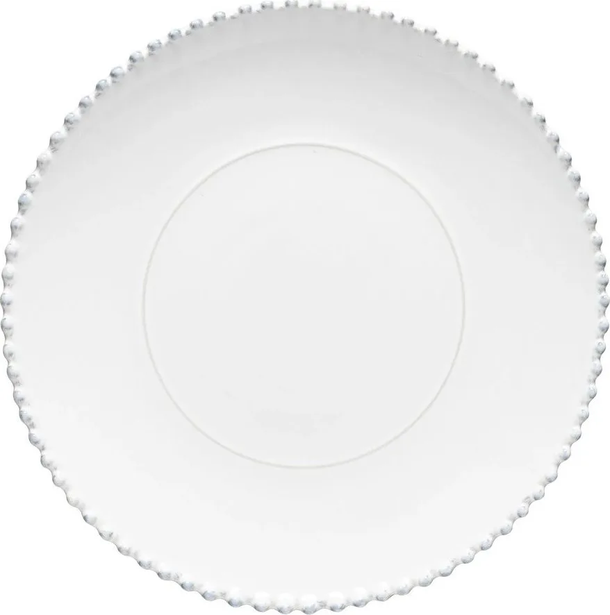 Bílý talíř z kameniny ø 34 cm Pearl – Costa Nova