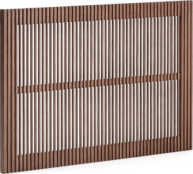 Čelo postele z jasanového dřeva v tmavě přírodní barvě 105x70 cm Beyla – Kave Home Kave Home