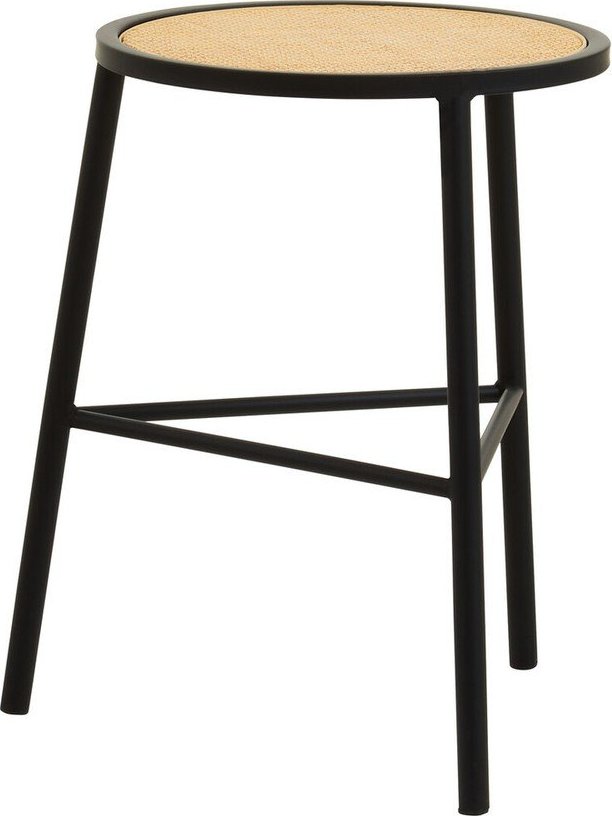 Černá/v přírodní barvě ratanová stolička Depok – Premier Housewares Premier Housewares