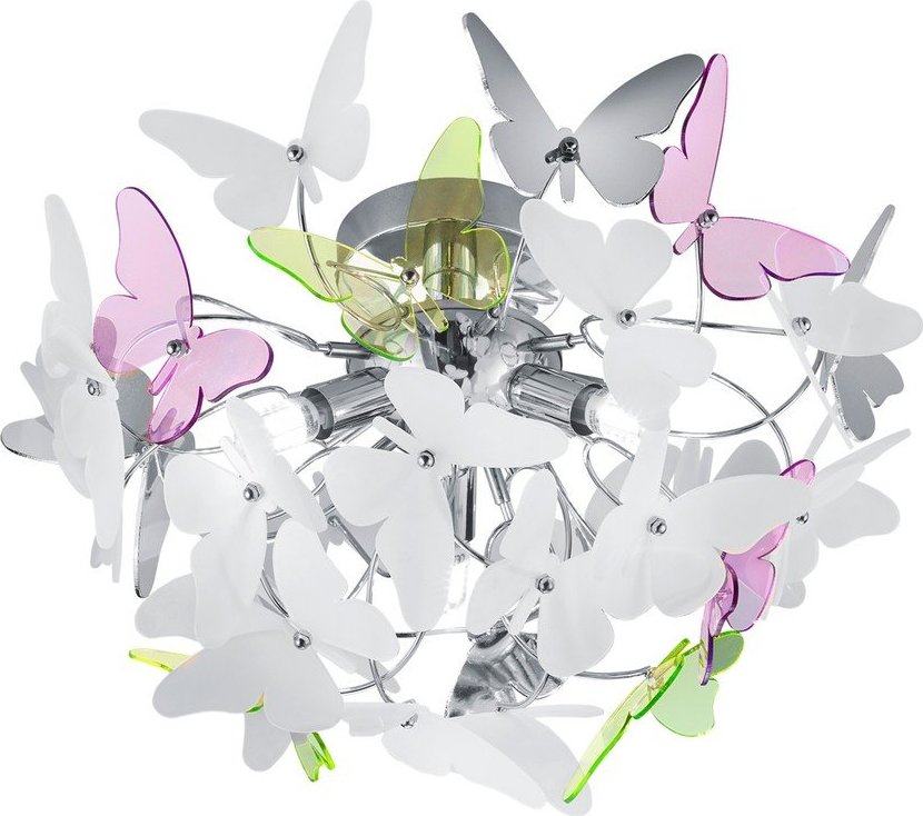 Dětské svítidlo s plastovým stínidlem ø 45 cm Butterfly – Reality Reality