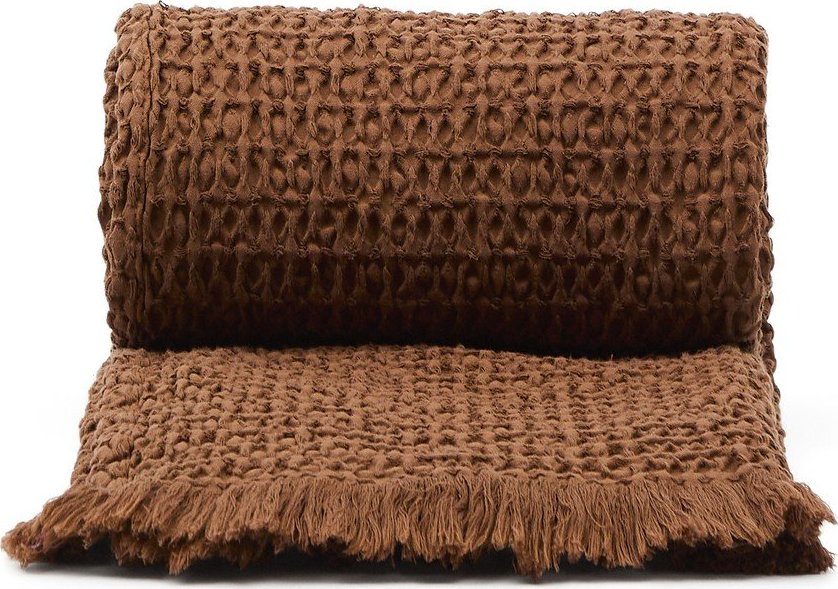 Hnědá deka 130x170 cm Nulina – Kave Home Kave Home