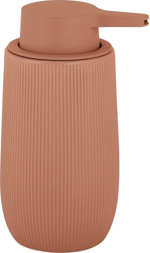 Hnědý plastový dávkovač mýdla 400 ml Fablo – Wenko WENKO