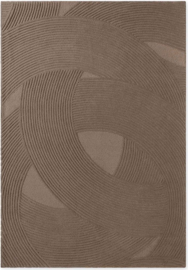 Hnědý vlněný koberec 160x230 cm Kensington Victoria – Ted Baker Ted Baker