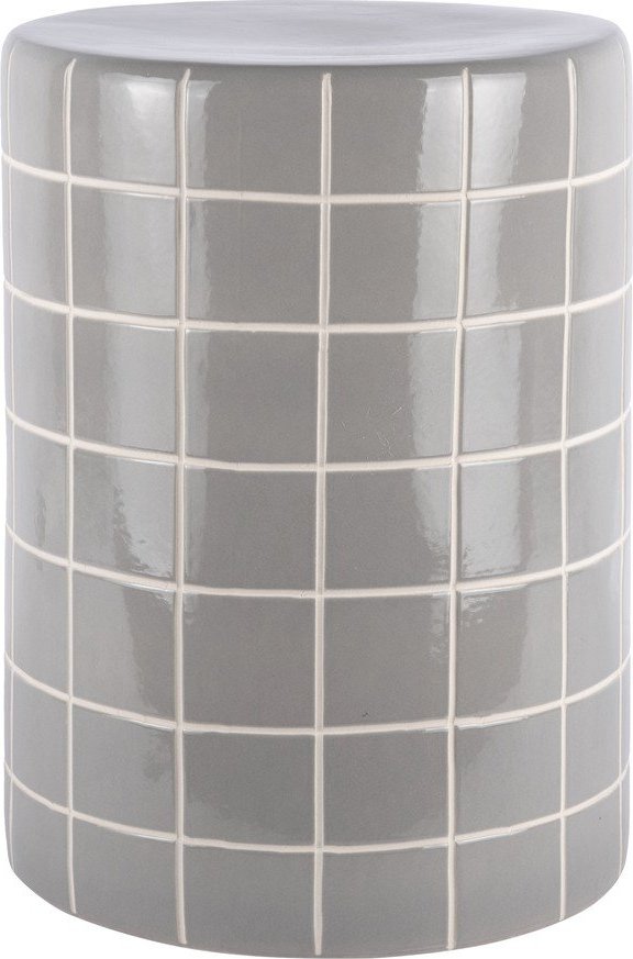 Keramický kulatý odkládací stolek ø 33 cm Retro Tiles – Leitmotiv Leitmotiv