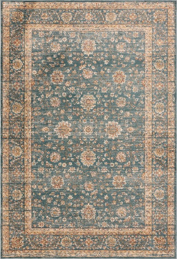Koberec v petrolejové barvě 160x220 cm Raja – Asiatic Carpets Asiatic Carpets