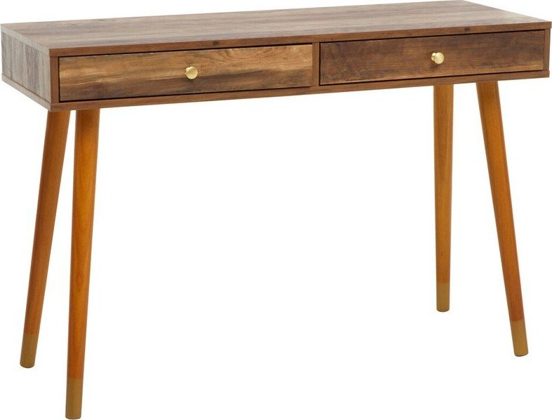 Konzolový stolek v tmavě přírodní barvě 39x110 cm Frida – Premier Housewares Premier Housewares