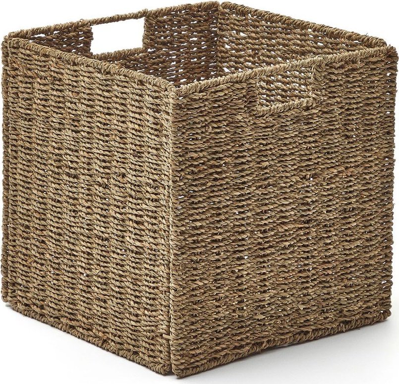 Košík do regálu z mořské trávy 32x32x33 cm Tossa – Kave Home Kave Home