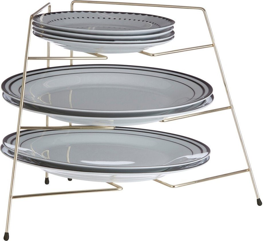 Kovová přídavná polička ve zlaté barvě 37x25 cm Rowan – Premier Housewares Premier Housewares