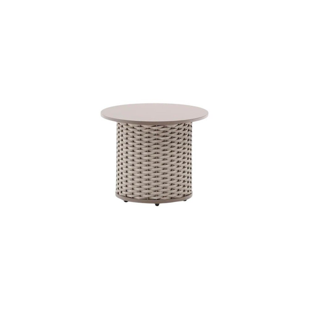 Kovový kulatý zahradní stolek ø 50 cm Sedalis – Kave Home Kave Home