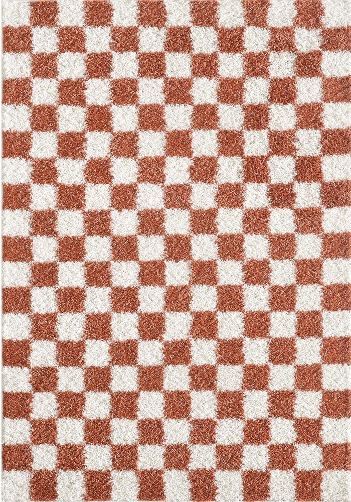 Krémový/v terakotové barvě koberec 160x230 cm Grida – ESTE Este