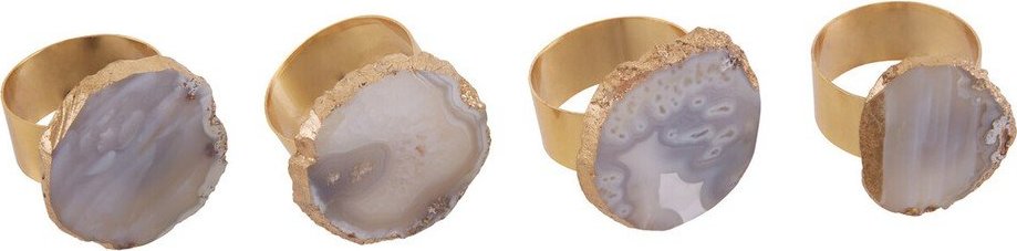 Kroužky na ubrousky v sadě 4 ks Bowerbird – Premier Housewares Premier Housewares