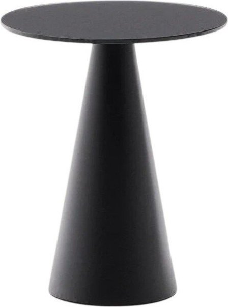 Kulatý odkládací stolek se skleněnou deskou ø 30 cm Wilshire – Kave Home Kave Home