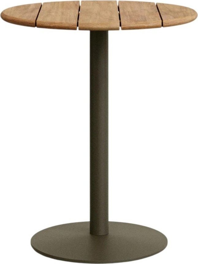 Kulatý zahradní barový stolek s deskou z akácie ø 80 cm Esilda – Kave Home Kave Home