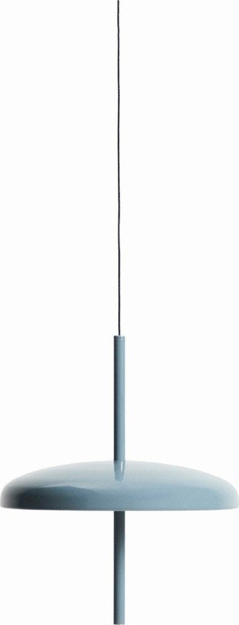 Modré LED stmívatelné závěsné svítidlo s kovovým stínidlem ø 16 cm Porte – Kave Home Kave Home