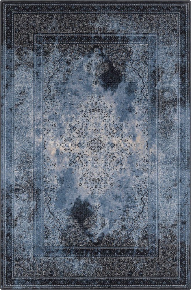 Modrý vlněný koberec 160x240 cm Difida – Agnella Agnella