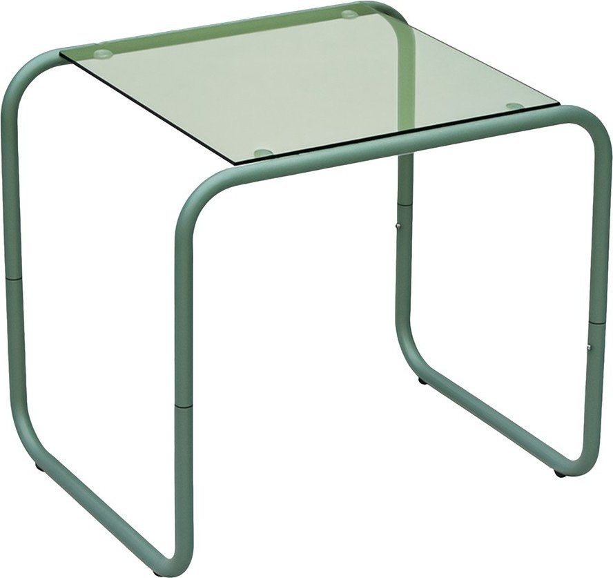 Odkládací stolek se skleněnou deskou 40x50 cm Ventana – Leitmotiv Leitmotiv