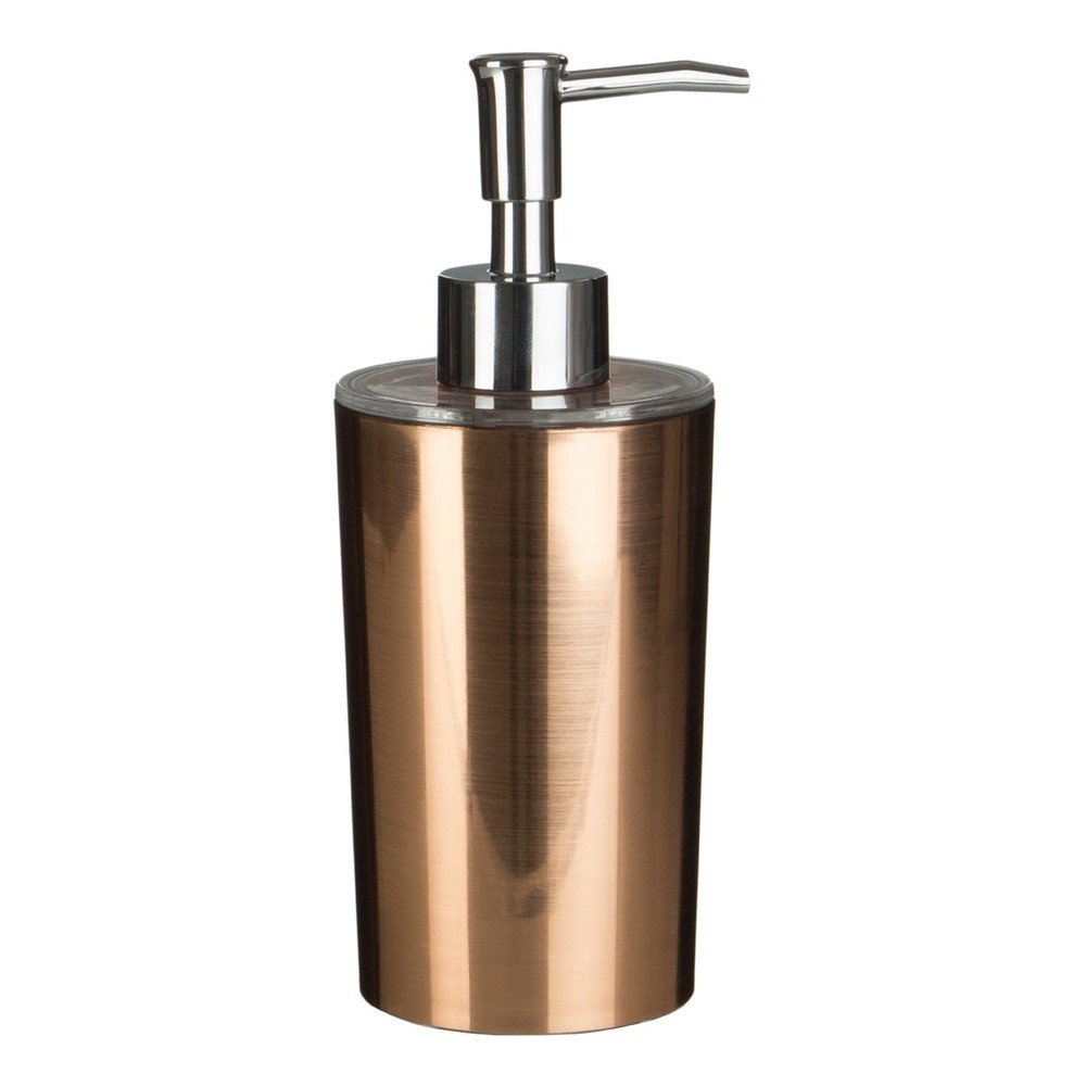 Plastový dávkovač mýdla ve zlaté barvě Shine – Premier Housewares Premier Housewares
