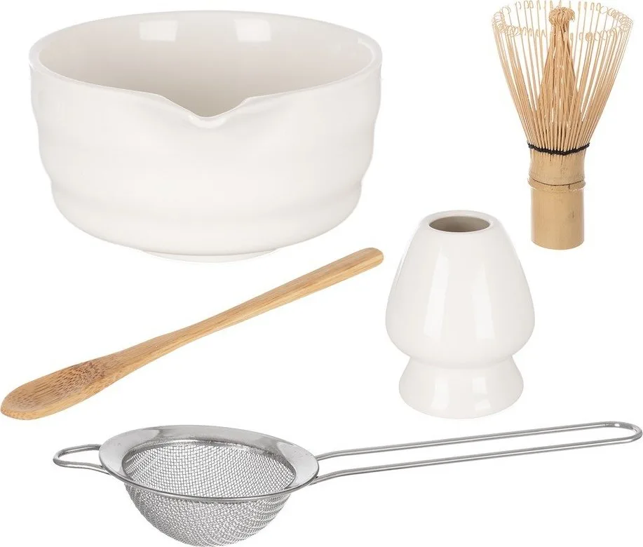 Porcelánový matcha set – Orion