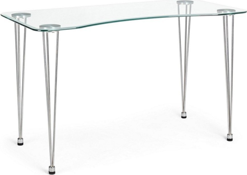 Pracovní stůl se skleněnou deskou 60x120 cm Rondo – Bizzotto Bizzotto