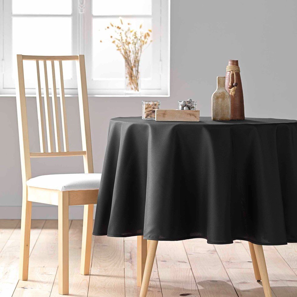 Pratelný ubrus ø 180 cm Essentiel – douceur d'intérieur Douceur d intérieur