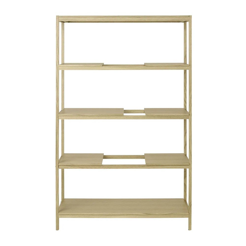 Regál v dekoru dubu v přírodní barvě 105x170x40 cm Sukoya – Blomus Blomus
