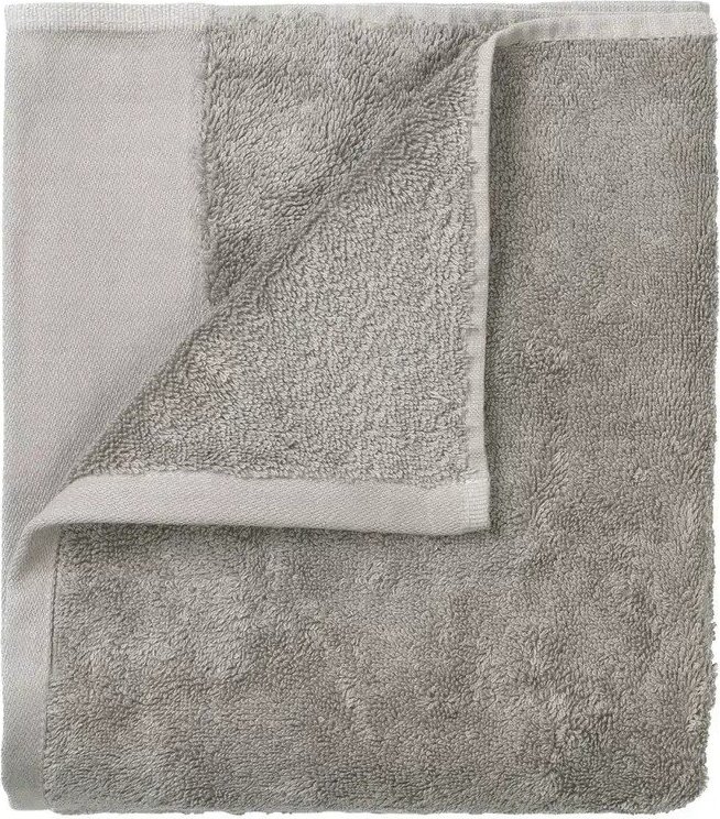 Šedé froté ručníky v sadě 2 ks z bio bavlny 30x50 cm Riva – Blomus Blomus