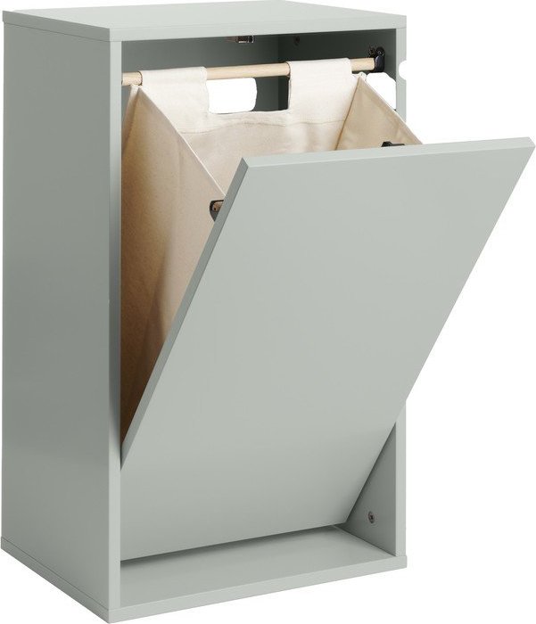 Šedomodrý nástěnný koš na prádlo Laundry Box – ReCollector Recollector