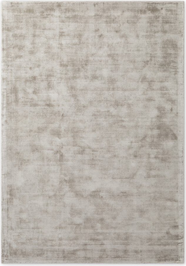 Šedý ručně tkaný koberec z viskózy 200x300 cm Noemi – Vikosa Vikosa