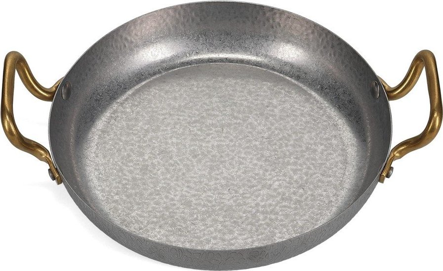 Servírovací kovový talíř ve stříbrné barvě ø 24 cm Serve – BonBistro BonBistro