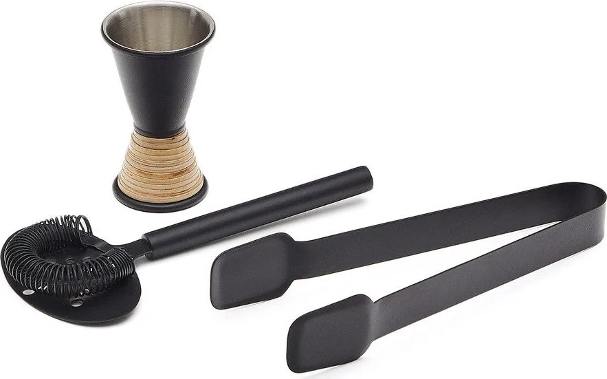 Set na přípravu koktejlů z nerezové oceli Shai – Kave Home