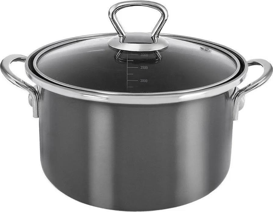 Smaltovaný hrnec s pokličkou 3,25 l Metalic – Orion