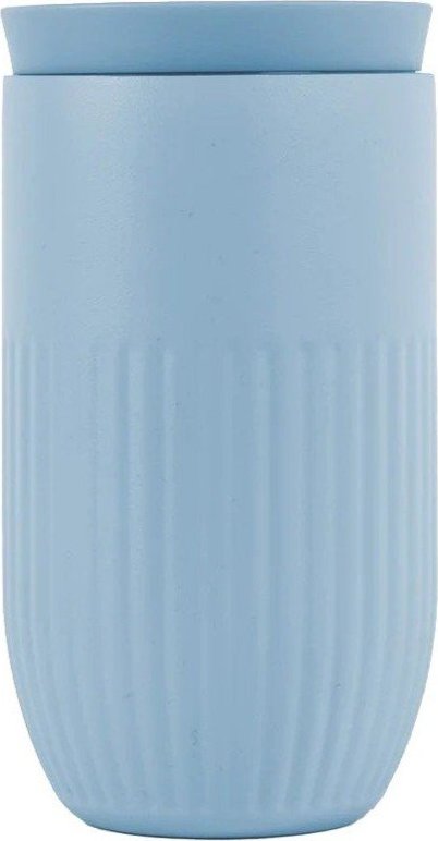 Světle modrý termo hrnek z nerezové oceli 320 ml Tova – Sagaform Sagaform