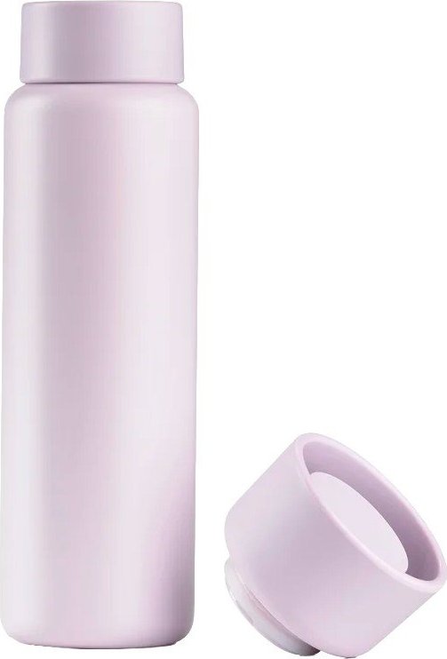 Světle růžový termo hrnek z nerezové oceli 650 ml Singles – Zone Zone