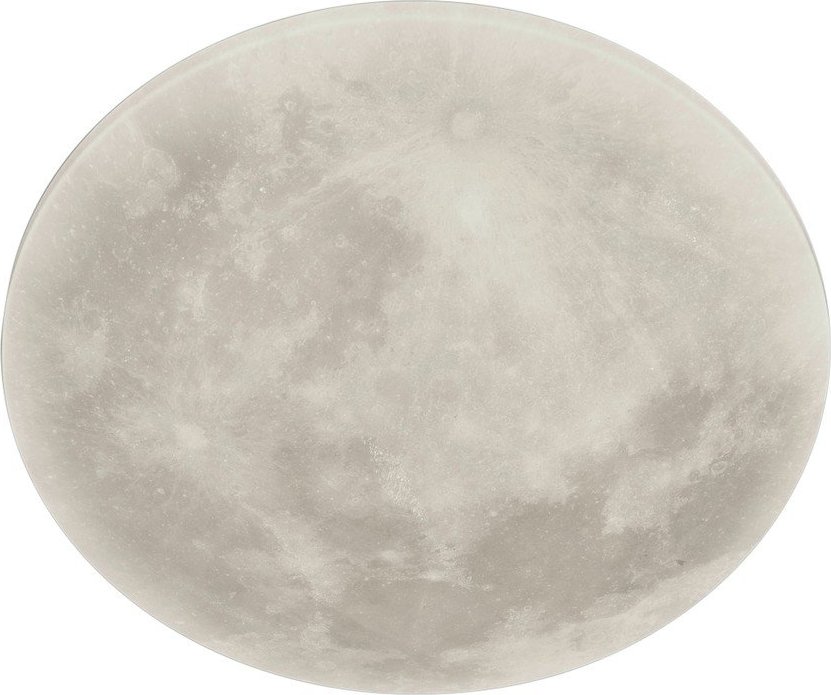 Světle šedé LED dětské stropní svítidlo se stínidlem z akrylového skla ø 40 cm Lunar – Trio TRIO