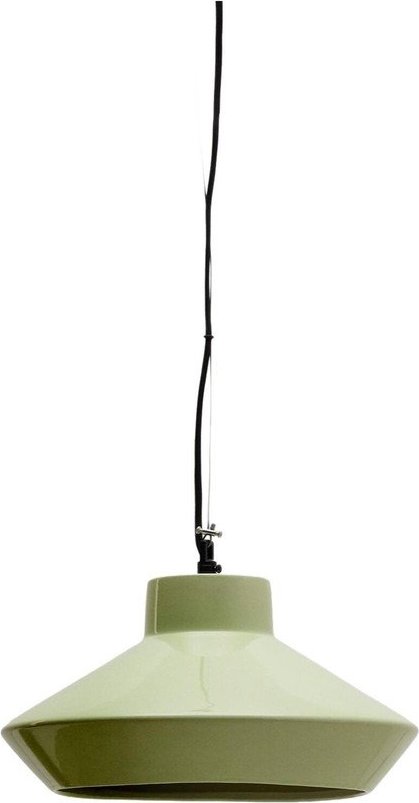 Světle zelené závěsné svítidlo s keramickým stínidlem ø 31 cm Portol – Kave Home Kave Home