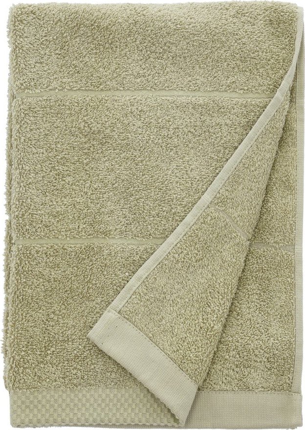 Světle zelený froté bavlněný ručník 50x100 cm Line – Södahl Södahl