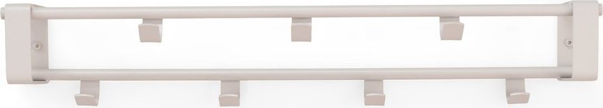 Taupe ocelový nástěnný věšák s poličkou 60 cm Rex – Spinder Design Spinder Design