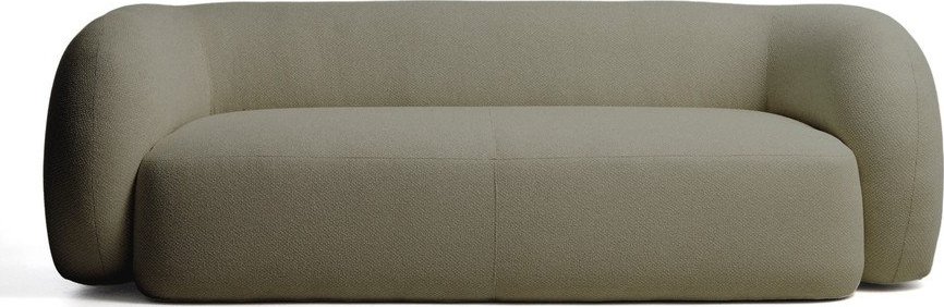 Tmavě zelená pohovka z textilie bouclé 246 cm Martina – Kave Home Kave Home