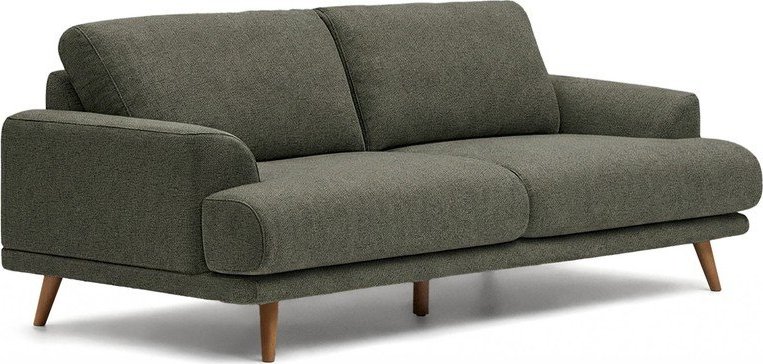 Tmavě zelená žinylková pohovka 228 cm Karin – Kave Home Kave Home