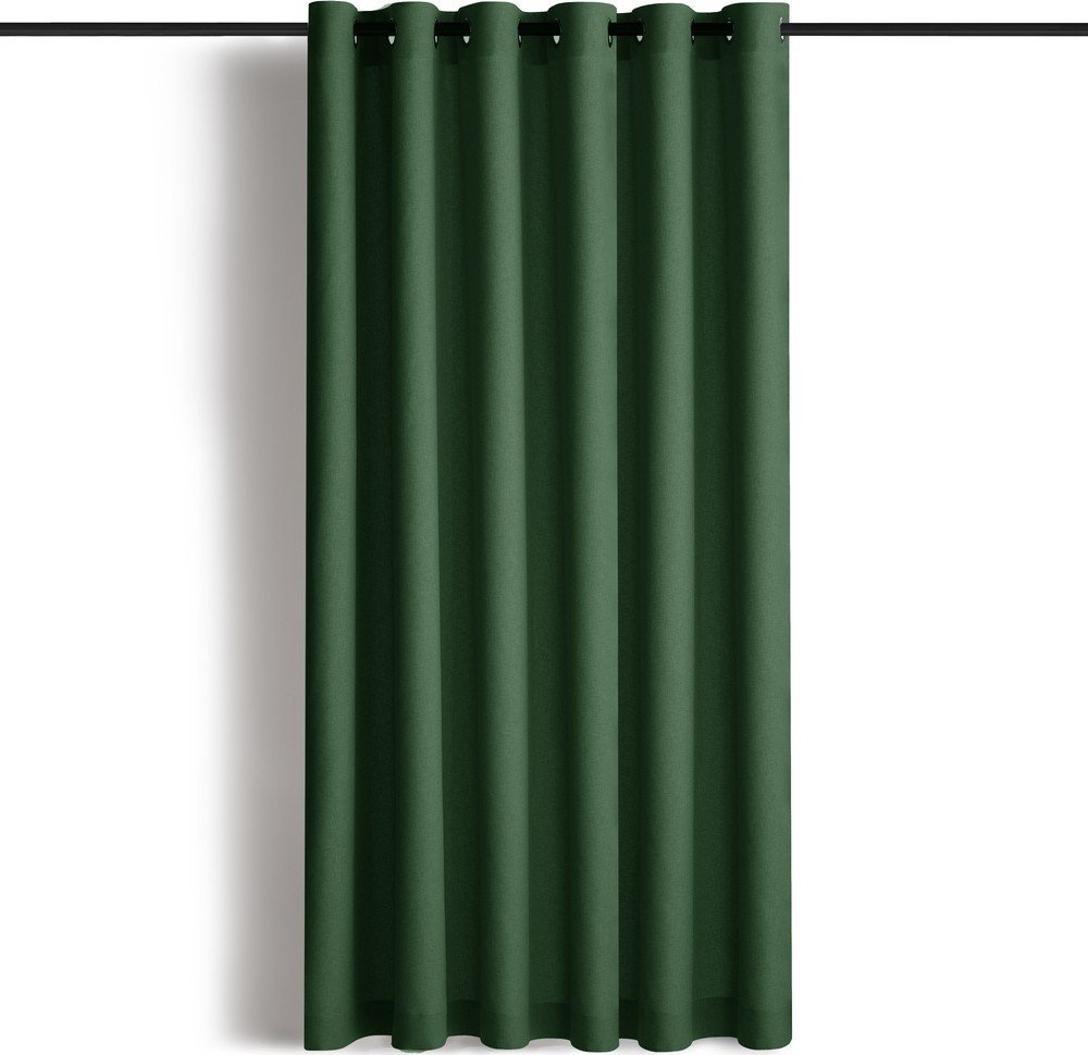 Tmavě zelený dimout závěs 265x250 cm Calisto – Filumi Filumi