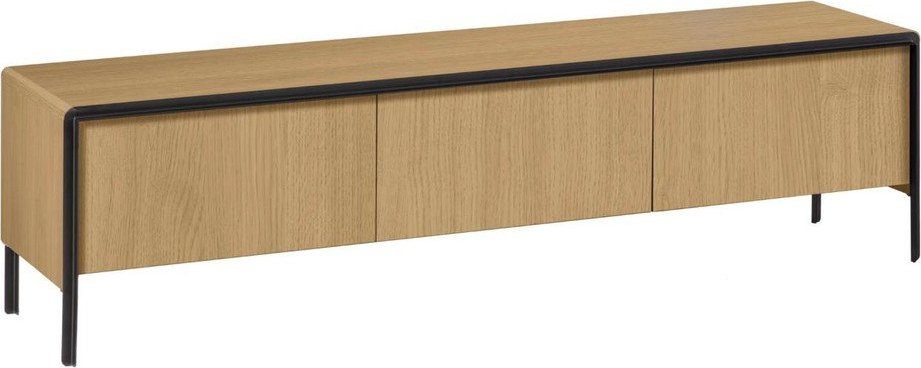 TV stolek v dekoru dubu v přírodní barvě 180x50x43 cm Nadyria – Kave Home Kave Home