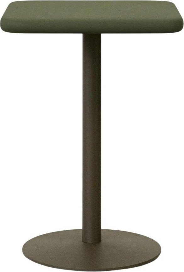 Zahradní barový stolek s betonovou deskou 70x70 cm Esilda – Kave Home Kave Home