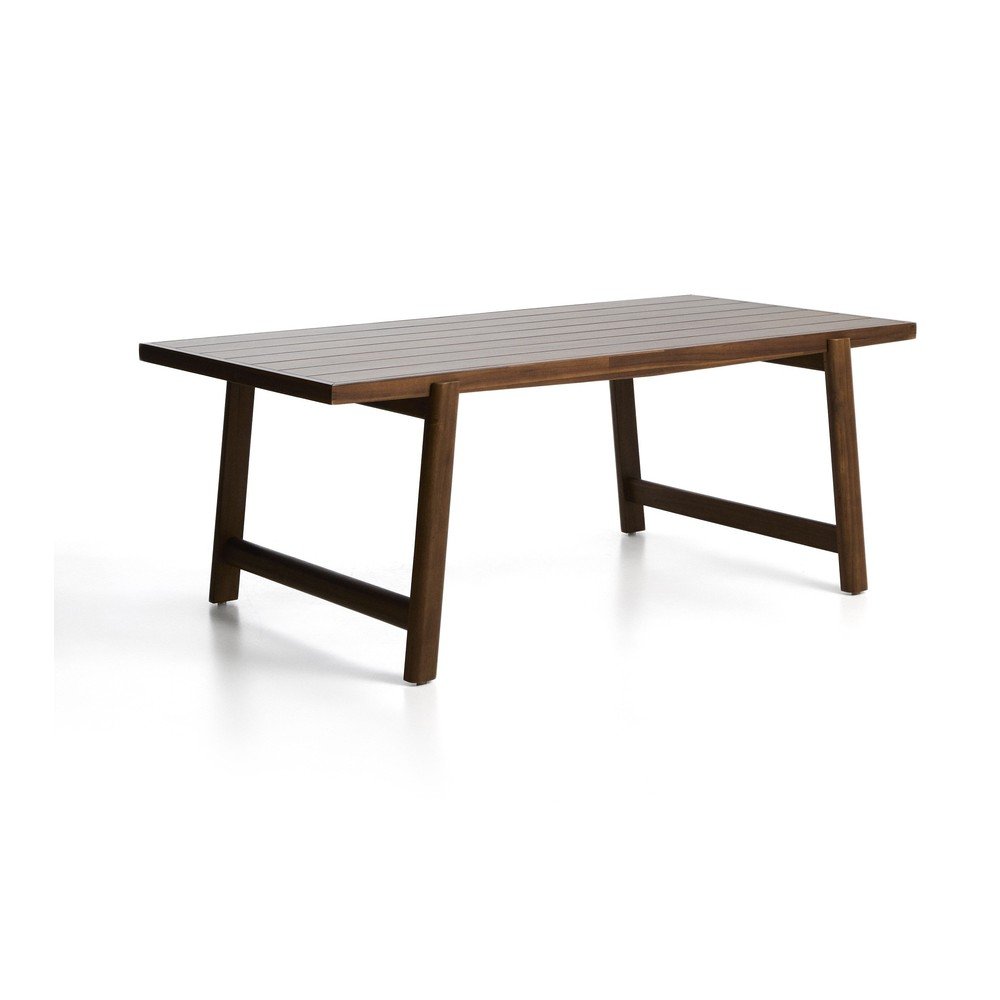 Zahradní jídelní stůl s deskou z akácie 100x200 cm Itani – Kave Home Kave Home